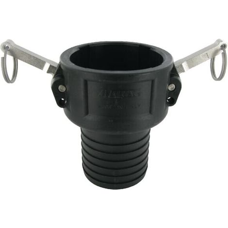 Extremo de manguera Camlock Tipo C 3" de 78 mm polipropileno ARAG 18109C78
