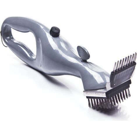 Brosse pour barbecue, brosse de nettoyage, brosse métallique, nettoyage des taches d'huile, brosse pour barbecue (1/4)