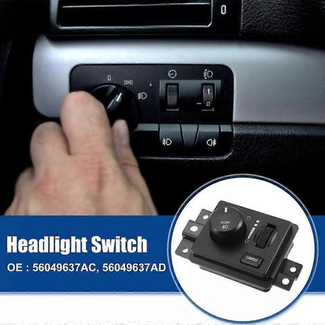 Interrupteur de commande d'éclairage de tableau de bord pour phares de voiture 1500 2500 5500 SW5317 HLS1349 (1/4)