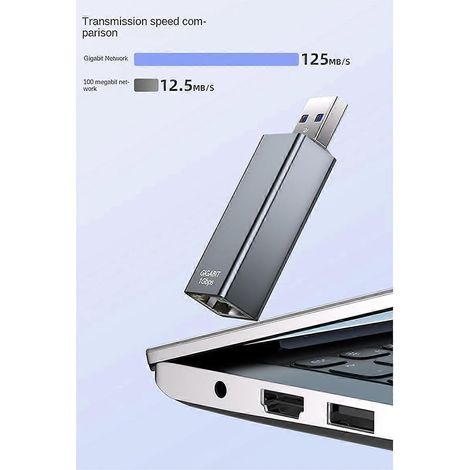 Adaptateur USB 3.0 vers Ethernet Gigabit, adaptateur USB vers Ethernet RJ45 (1/5)