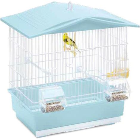 Gabbia per uccelli Ferplast IMAC Tiffany bianca e turchese