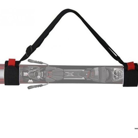 Fixation Pour Snowboard - Sangle De Transport Réglable En Nylon - Pour Skis Et Bâtons - 2 Pièces (1/5)