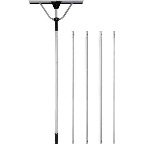 TolleTour 196-636CM Rastrello telescopico per neve in alluminio con asta telescopica - Testa pieghevole (1/5)
