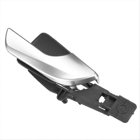 Poignée de porte intérieure garniture pour 2010-2019 côté droit, finition chrome, compatible avec modèles sélectionnés, remplacement facile, design élégant, 1 pièce, ajustement précis. (1/5)