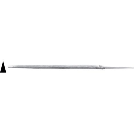 Sierra triangular extra delgada ERIZO 4" con diseño compacto y alta precisión.