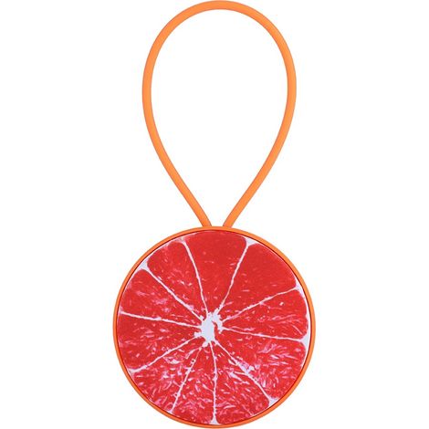 Petite enceinte Bluetooth portable d'extérieur en forme de fruit, lecteur de musique USB, stéréo 3D, pamplemousse miel (1/5)