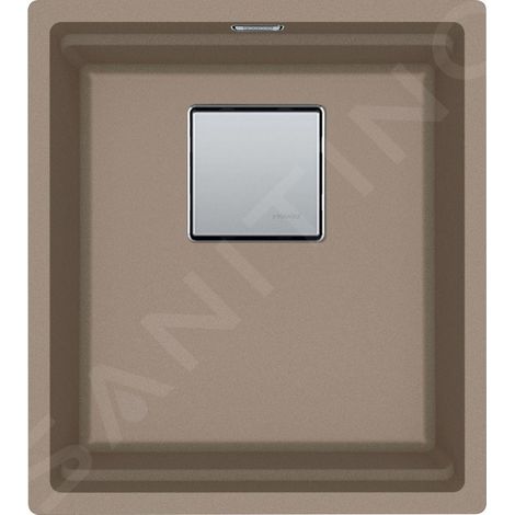 Franke Kubus 2 - Évier en fragranit KNG 110-37, 37x42 cm, cachemire 125.0671.879 (1/3)