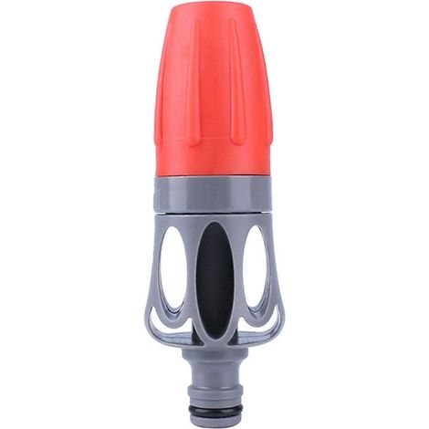 Garden Hose Watering Nozzle with Fast Connector - PVC Anti-Slip Body (1/5)