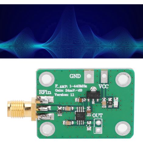 Module Détecteur Logarithmique Haute Fréquence AD8310 1440 MHz pour Mesure Puissance RF