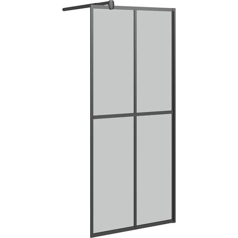 Maison Exclusive - Cabina Doccia 80x195 cm con Vetro Temperato Scuro