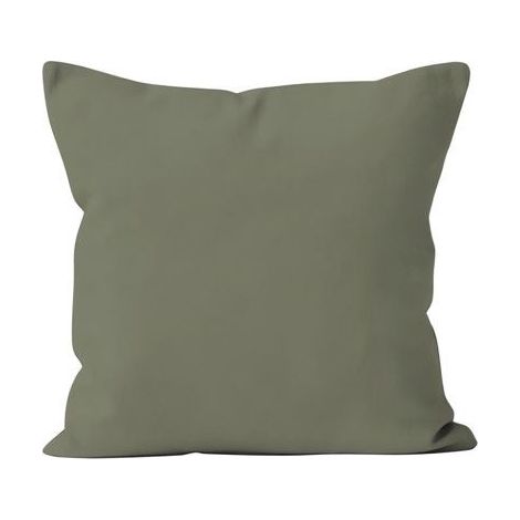 Filiyano-Housse de coussin 60 x 60 cm ALIX Kaki, par Soleil d'ocre Kaki