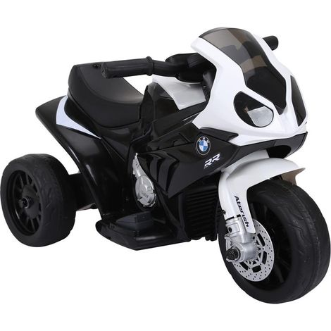 MOTO ELETTRICA PER BAMBINI BMW A BATTERIA 6 V BIANCO E NERO (1/5)