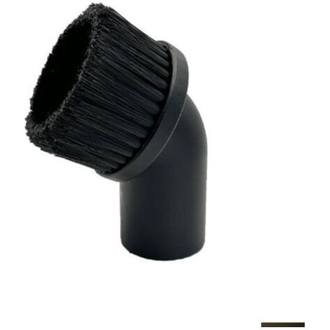 Brosse ronde pour aspirateur, brosse d'aspiration, accessoire pour aspirateurs eau et poussière, diamètre intérieur 44 mm, longueur des poils 40 mm (1/2)