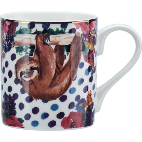 Mikasa Becher de Porzellan mit Druck de faul - 280 ml