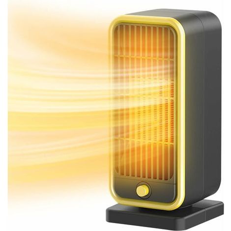 Chauffage Soufflant Electrique, 500W Mini Radiateur Soufflant Ceramique,Safe Chauffage Rapide,ave Protection Contre la Surchauffe et le Basculement (1/5)