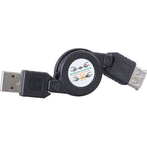 Câble extensible USB 2.0 mâle-femelle 480 Mbps pour un transfert de données efficace (1/5)