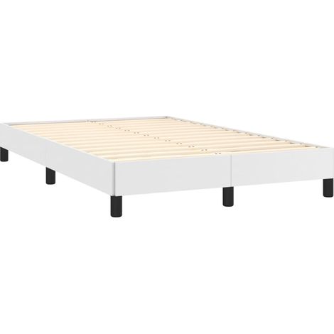 Giroletto senza Materasso Bianco 120x190 cm Similpelle vidaXL