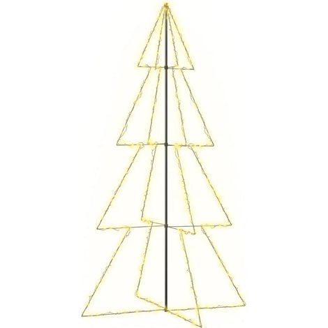 Arbre de Noël，Sapin de Noël cône 360 LED d'intérieur/d'extérieur 143x250 cm CFW99390 (1/5)