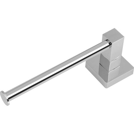 Porte papier toilette en acier inoxydable 304 chromé, support mural pour essuie-mains salle de bain WC, 18 x 5,1 x 7 cm, avec kit de vis (1/5)