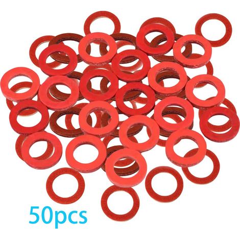 50pcs vis avec joint rouge pour huile de boîte de vitesses de moteur hors-bord 90430-08020 90430-08021-00 (1/4)