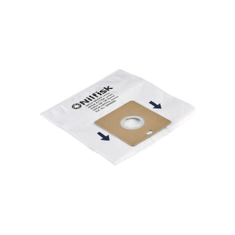 Nilfisk 5 Sacs ST originaux + Pre-filtre - Accessoires pour Aspirateurs Bravo (30050002)