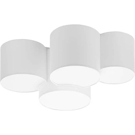 [GEBRAUCHT] B-Ware Euluna Deckenlampe Mona Vierflammig Weiß Deckenlampe Deko Deckenlicht E27