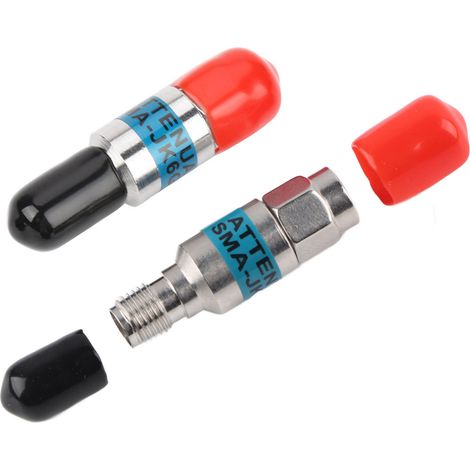 Atténuateur coaxial RF SMA-JK mâle vers femelle 2W 6GHz 50Ω 1-30dB (3dB) (1/5)