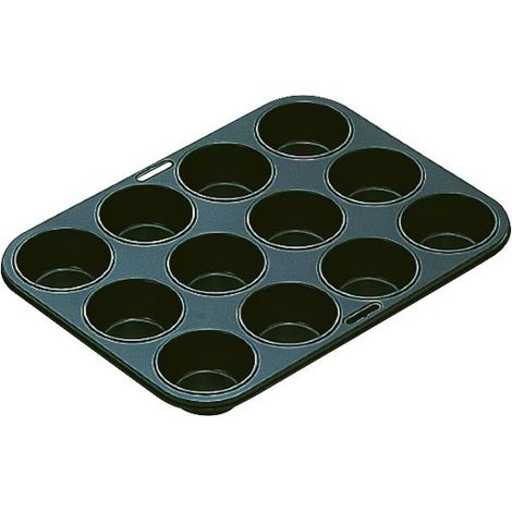 Plaque 12 Muffins - Moka - Ibili