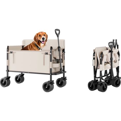 Chariot utilitaire, se transforme en siège, grande capacité de poids, 550 lbs (1/2)