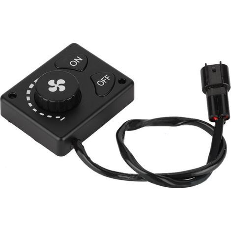 Commutateur universel pour chauffage stationnement diesel 12 V / 24 V – démarrage/arrêt synchronisé + remplissage carburant manuel (1/5)