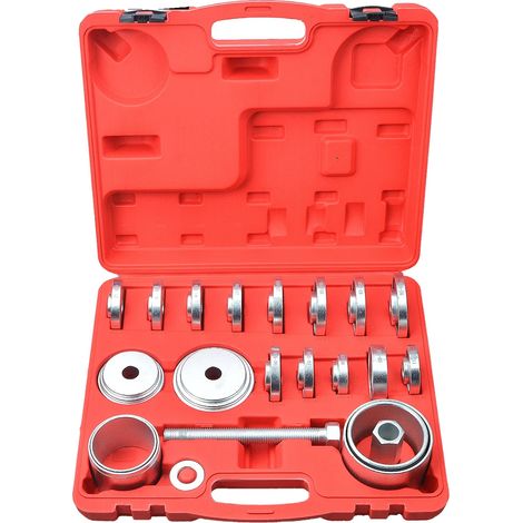 Kit de presse pour roulement de roue avant, 23 pièces, adaptateur de retrait (1/5)