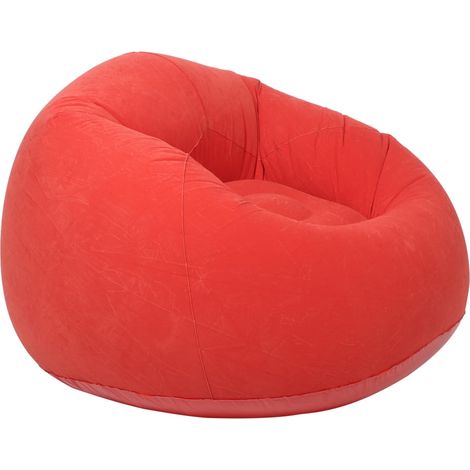 Fauteuil Gonflable Extérieur Imperméable avec de Rangement Pratique Gonflable Portable pour Adultes Chaise Paresseuse pour Pique et (1/4)