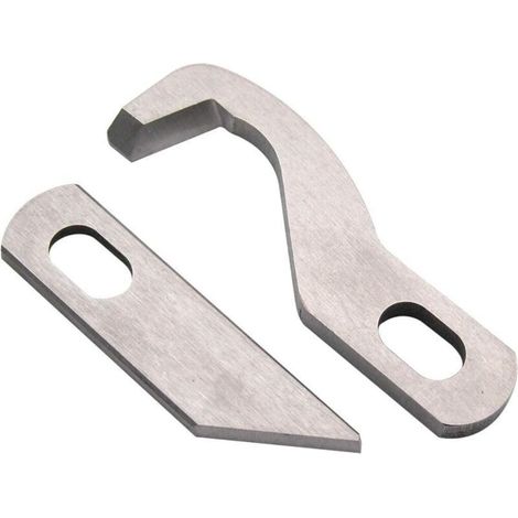 Ensemble de couteaux de surjeteuse supérieur et inférieur compatible avec/remplacement pour la marque Singer S14-78 Pfaff Brand Element 1450OL