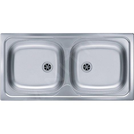 Alveus Basic - Évier 860x435 mm, inox 1008846 (1/3)