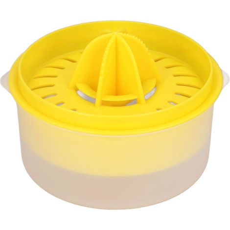 Presse-agrumes 2 en 1 avec séparateur de jaune, outil manuel en PP pour orange et citron (1/5)