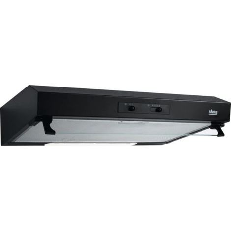 FHT6137B – Hotte tiroir intégrée 60cm – Aspiration 368 m³/h – Filtre aluminium – Couleur noire – Faure (1/5)