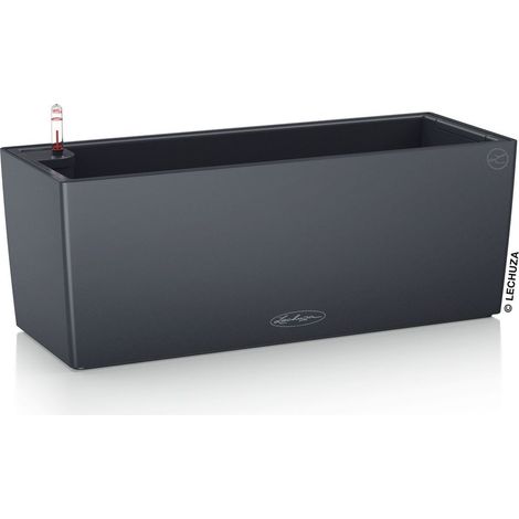 LECHUZA BALCONERA Color 50 Komplettset schiefergrau