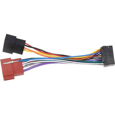 Faisceau de câblage autoradio 16 broches, compatible avec la prise de lecture radio, connecteur adaptateur pour voiture Sksy16-21+ (1/5)