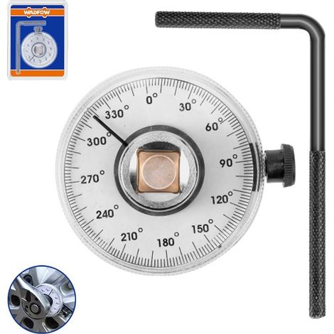 Medidor de ángulo de torsión 1/2" WADFOW (1/3)