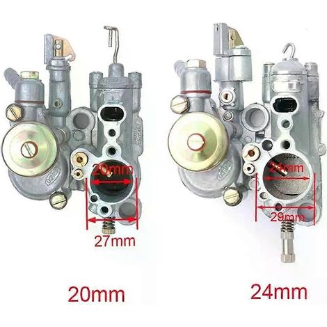 Vergaser für PX150 125 20MM 24MM Vergaser für Spaco VESPA 24 20 Mm P 1051 SI 20-20D LML 3 24-24D Orado NV3 Motorrad VERGASER-JXLGV (1/4)