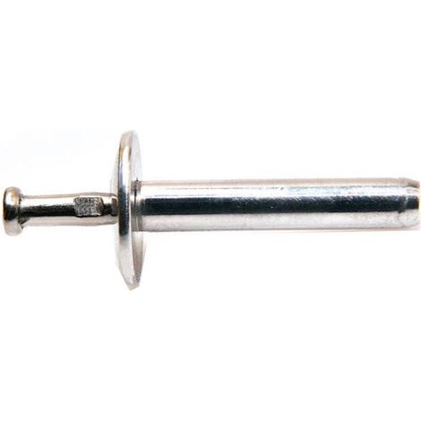 100 Rivets Aveugles Expansés Tête Extra Large GODRIVE MINOX 4.8 x 25 mm - Alu/Inox - D-Work
