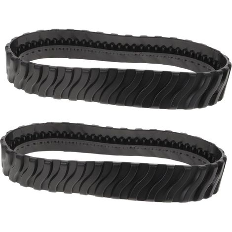 Gosknor Lot de 6 Chenilles Rechange pour Nettoyeur Piscine de Zodiac MX6 MX8 Elite, R0526100 Courroies en Caoutchouc Robustes pour Pneus Piscine (1/5)