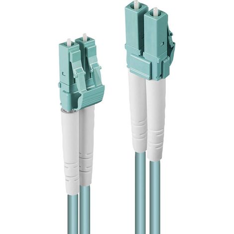 Cavo in fibra ottica Lindy LC/LC OM3 75M, V-6FUTP-015BL., 46403 (1/2)