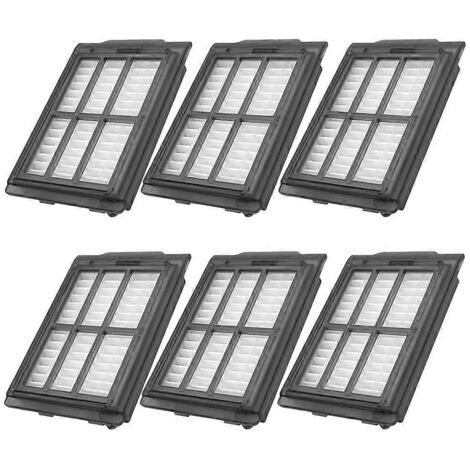 Lot de 6 filtres HEPA pour aspirateur iRobot Roomba Plus 505 Combo/405 Combo - Accessoires et filtres de rechange