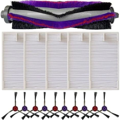 Kit de brosse latérale pour aspirateur Midea M9 Performance de nettoyage optimale, robuste et durable, facile à installer (B) (1/4)