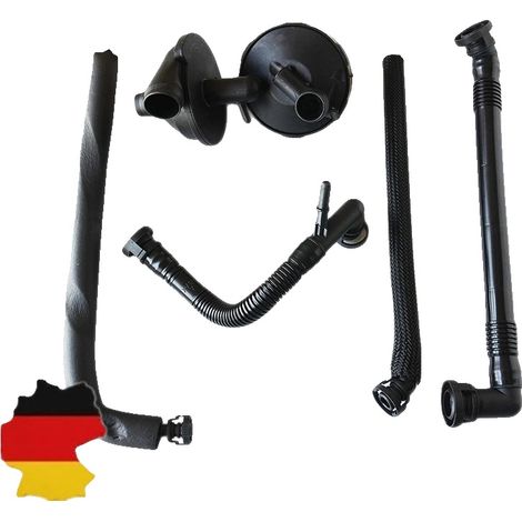 Válvula de ventilación del cárter y kit de manguera de ventilación, material PVC, longitud 36 mm, ancho 12,5 mm, altura 9,5 mm, peso 0,5 kg (1/5)