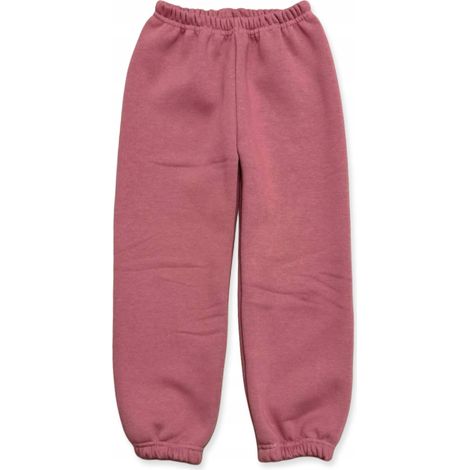 Wattierte, isolierte Baby-Jogginghose, Größe 74, Herbst/Winter, Puderrosa (1/5)