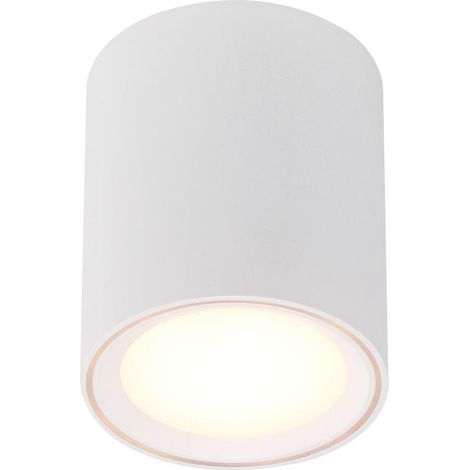 Nordlux Fallon LED-Aufbauleuchte LED LED fest eingebaut 5.5 W Warmweiß Weiß (1/5)