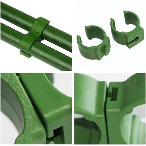 Clips de fixation pour treillis, 40 pièces, pour la protection des plantes (1/5)