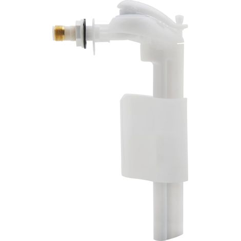 Wirquin – Flotteur de chasse d'eau F90 – Alimentation latérale – Remplissage rapide 38s – Économie d'eau jusqu'à 6L/jour – Silencieux 26dB